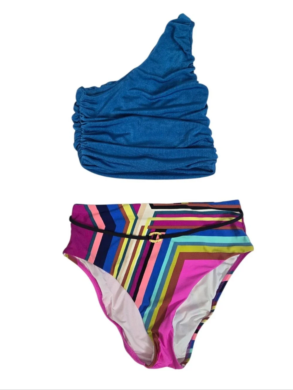 Trina Turk Multicolor Striped Swim Bottoms with 